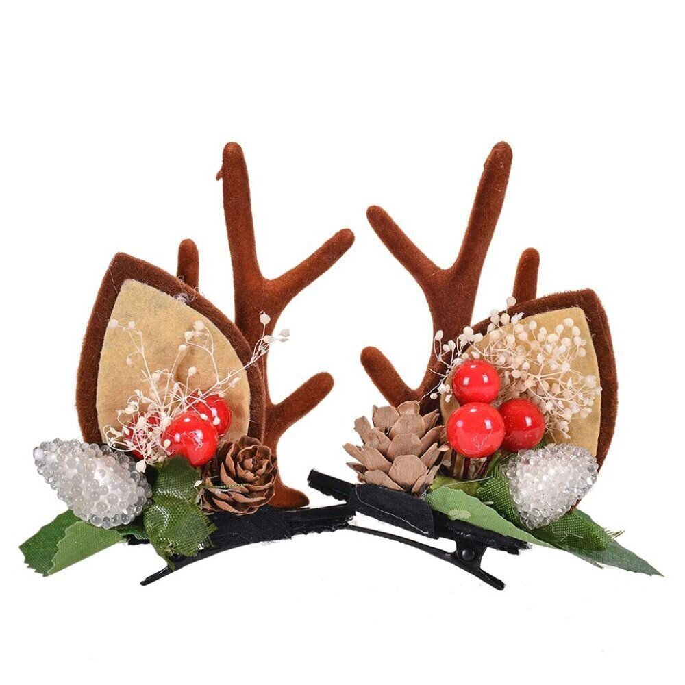 Cute Reindeer Antlers Headband Christmas Hair Clips